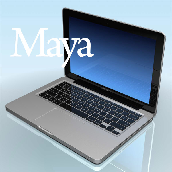 3dsmax notebook apple macbookpro 13 - Notebook.APPLE MacBookPro 13.MF... by 3DLocker